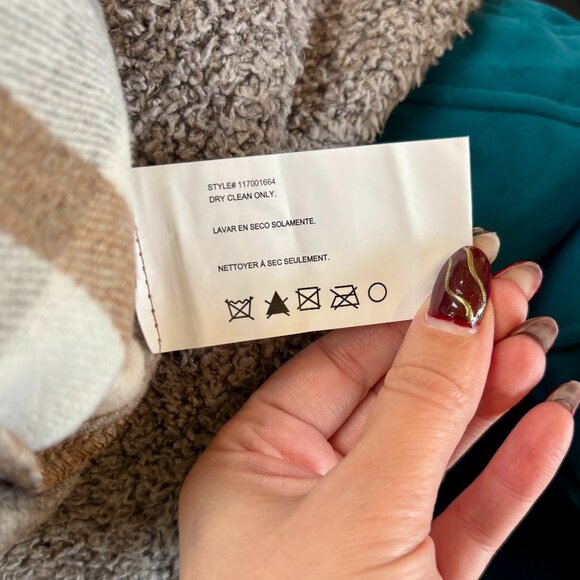 Nautica Plaid Women's Shacket - Size: S - Picture 5 of 5